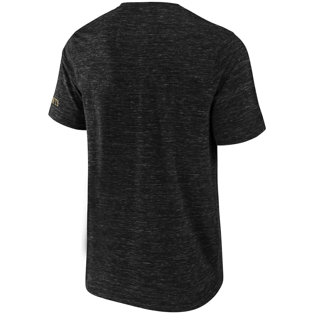 New Orleans Saints NFL x Darius Rucker Collection Slub Henley T-Shirt Black | Fanatics