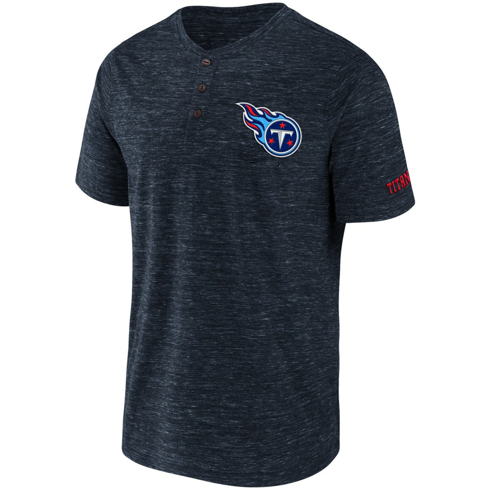 Tennessee Titans NFL x Darius Rucker Collection Slub Henley T-Shirt Navy | Fanatics