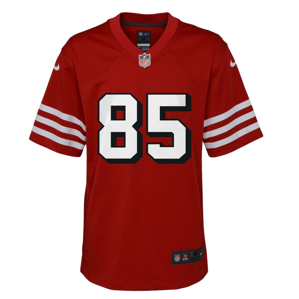 George Kittle San Francisco 49ers Youth Game Jersey Scarlet | Nike for Sale