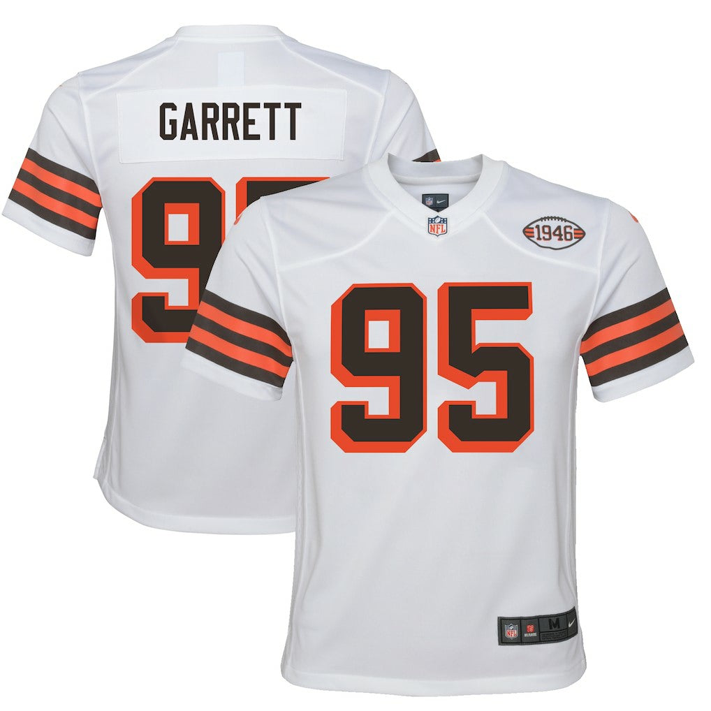 Myles Garrett Cleveland Browns Youth Game Jersey White | Nike for Sale