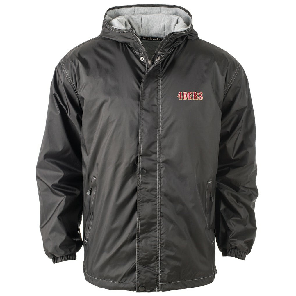 San Francisco 49ers Dunbrooke Legacy Stadium Full-Zip Jacket- Black | NFL