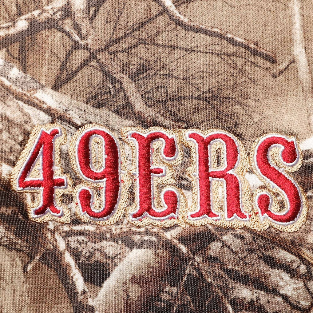 San Francisco 49ers Dunbrooke Champion Tech Pullover Hoodie Realtree Camo | NFL