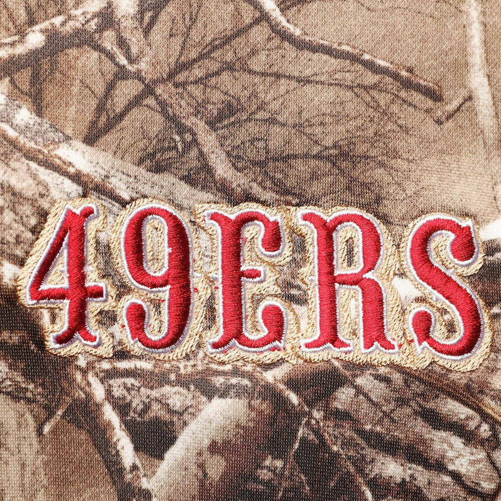San Francisco 49ers Dunbrooke Champion Tech Pullover Hoodie Realtree Camo | NFL