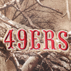 San Francisco 49ers Dunbrooke Champion Tech Pullover Hoodie Realtree Camo | NFL