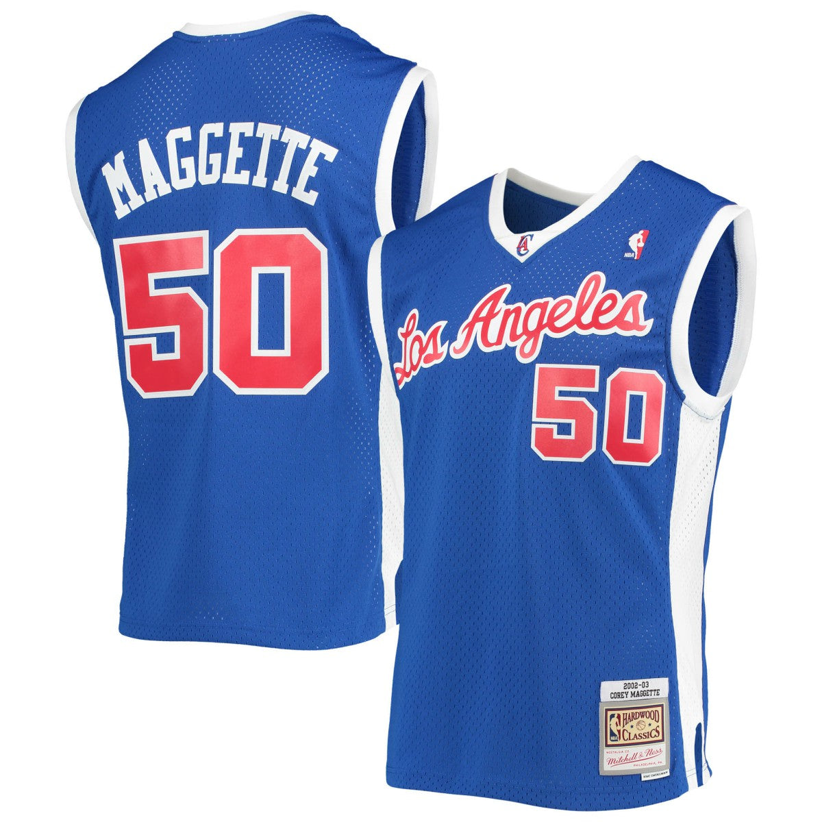 Corey Maggette LA Clippers 2002/03 Hardwood Classics Swingman Jersey Royal - NBA