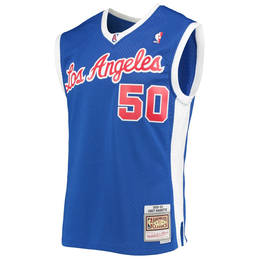 Corey Maggette LA Clippers 2002/03 Hardwood Classics Swingman Jersey Royal - NBA