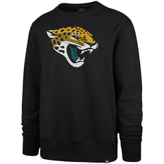 Jacksonville Jaguars '47 Imprint Headline Logo Pullover Sweatshirt Black | 47 brand