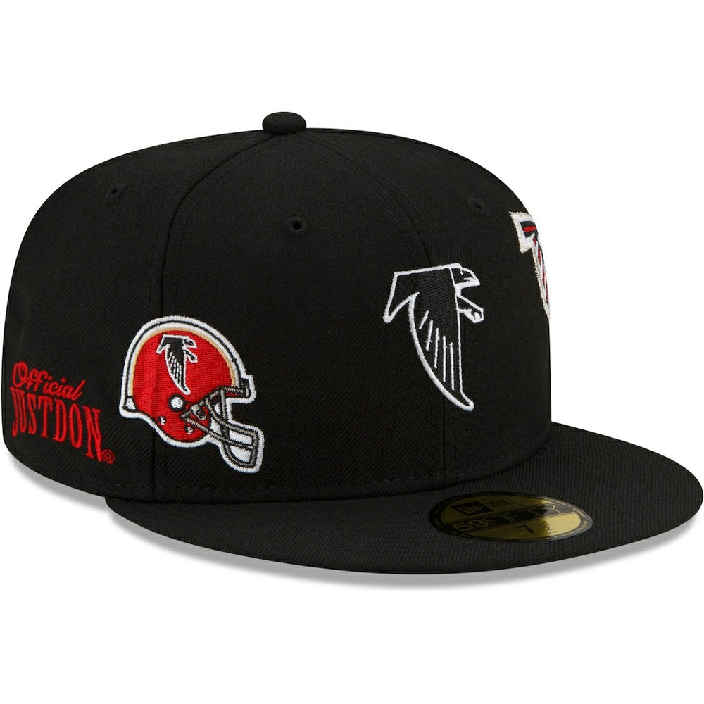 Atlanta Falcons New Era Just Don 59FIFTY Fitted Hat Black | NFL
