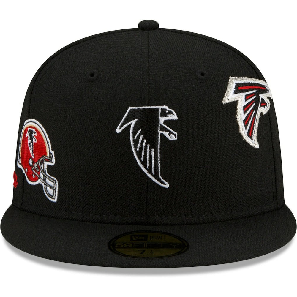 Atlanta Falcons New Era Just Don 59FIFTY Fitted Hat Black | NFL