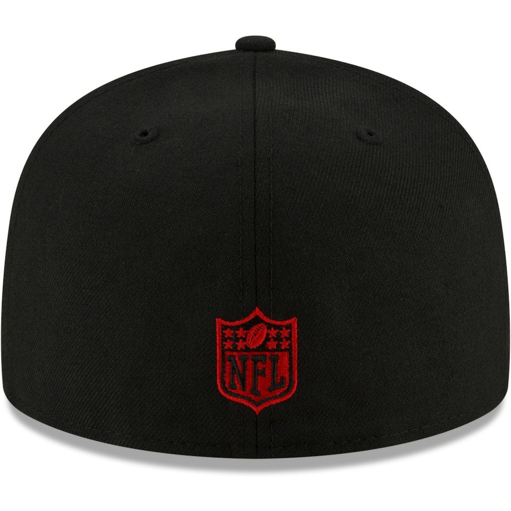Atlanta Falcons New Era Just Don 59FIFTY Fitted Hat Black | NFL