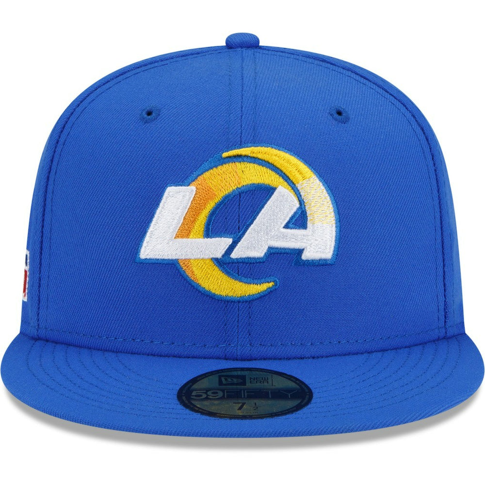 Los Angeles Rams New Era Patch Up 1990 Pro Bowl 59FIFTY Fitted Hat Royal | NFL