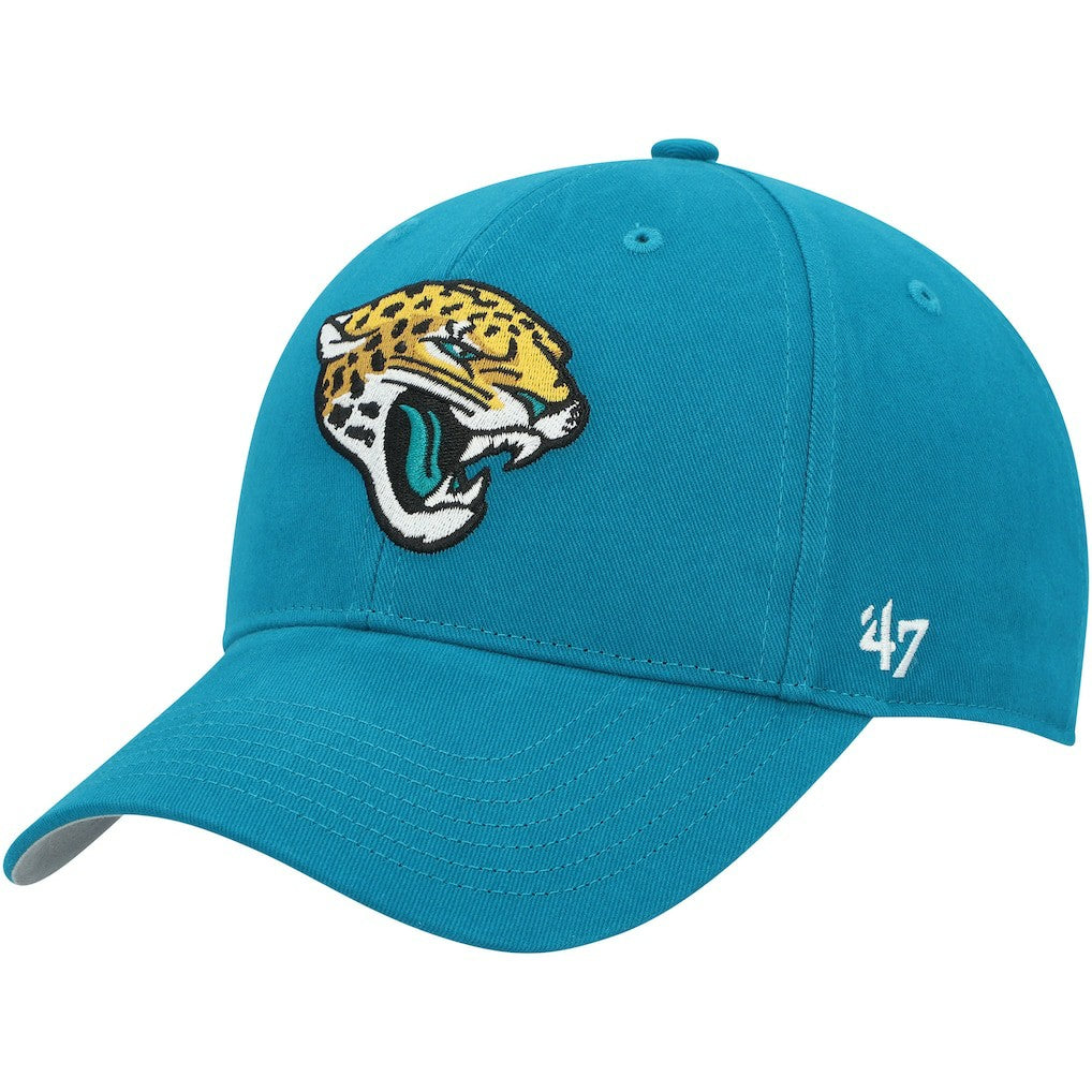 Jacksonville Jaguars '47 Youth Secondary MVP Adjustable Hat Teal | 47 brand