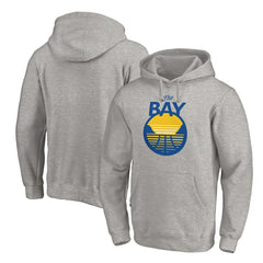 Golden State Warriors The Bay Logo Pullover Hoodie Heathered Gray - NBA