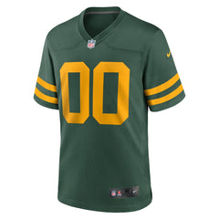 Green Bay Packers Alternate Custom Jersey Green | Nike for Sale