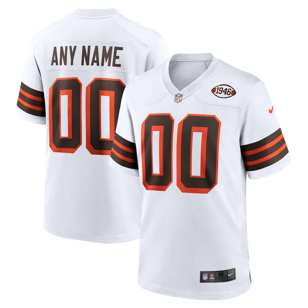 Cleveland Browns 1946 Collection Alternate Custom Jersey White | Nike for Sale