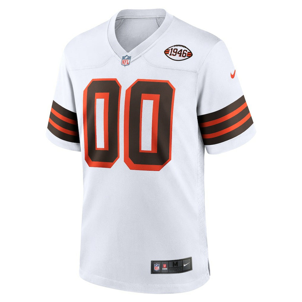 Cleveland Browns 1946 Collection Alternate Custom Jersey White | Nike for Sale