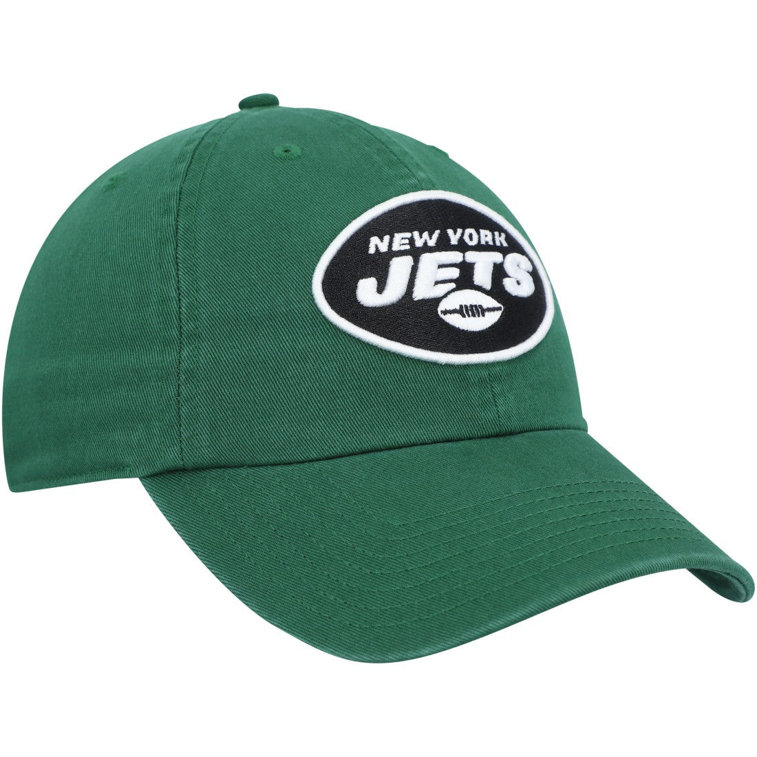 New York Jets '47 Youth Logo Clean Up Adjustable Hat Green | 47 brand