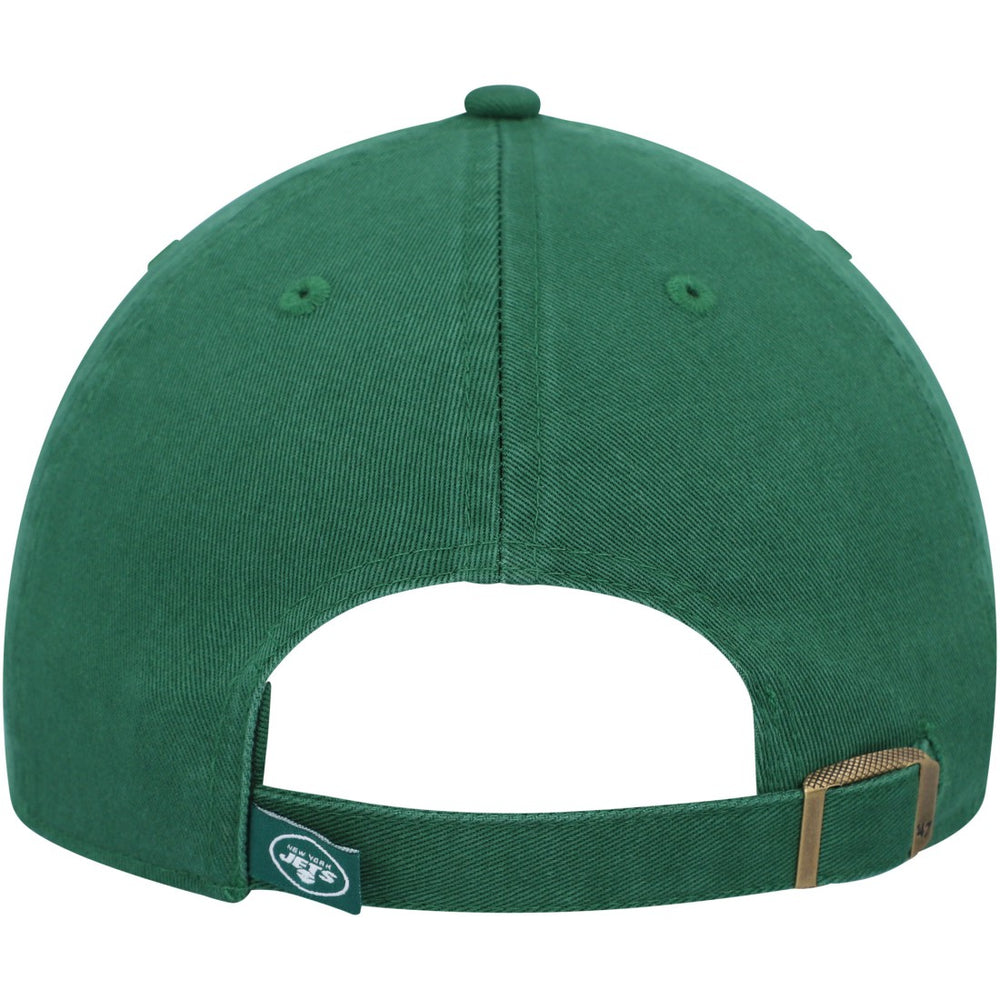 New York Jets '47 Youth Logo Clean Up Adjustable Hat Green | 47 brand