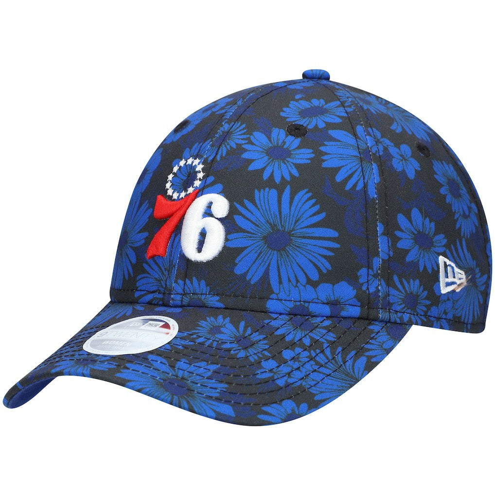 Philadelphia 76ers Women's Blossom 2.0 9TWENTY Adjustable Hat Royal - NBA