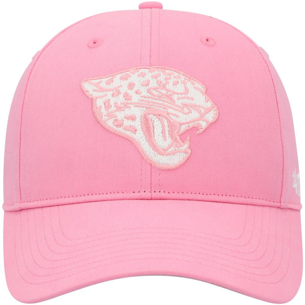 Jacksonville Jaguars '47 Girls Youth Rose MVP Adjustable Hat Pink | 47 brand