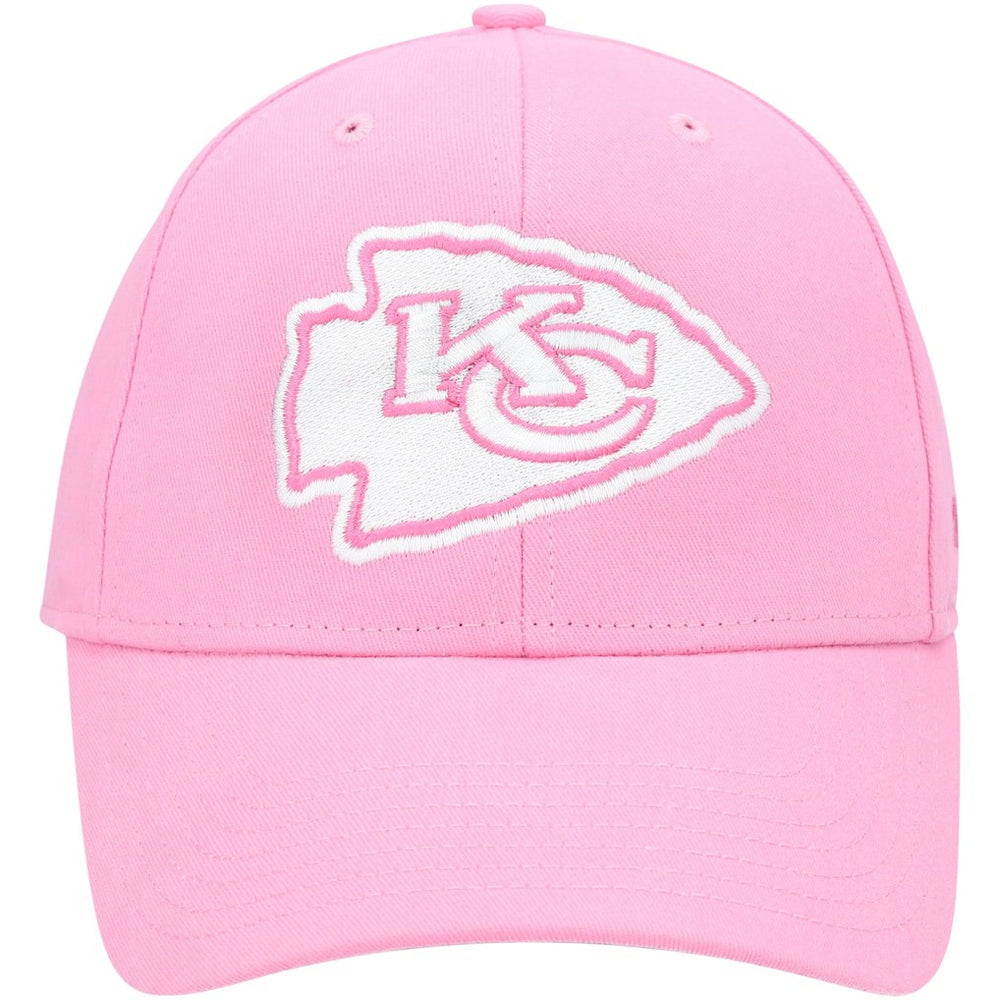 Kansas City Chiefs '47 Girls Youth Rose MVP Adjustable Hat Pink | 47 brand