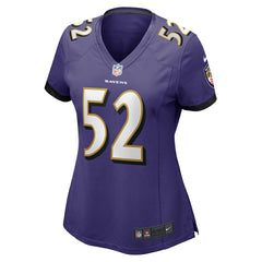 Ray Lewis Baltimore Ravens Women's Retired Player Jersey Purple | Nike for Sale