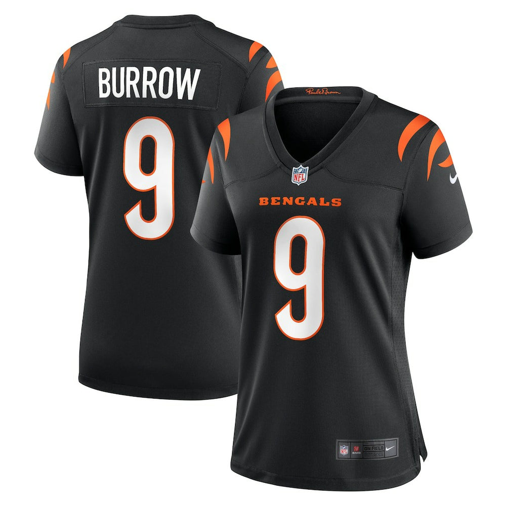 Joe Burrow Cincinnati Bengals Women's Player Game Jersey Black | Nike for Sale