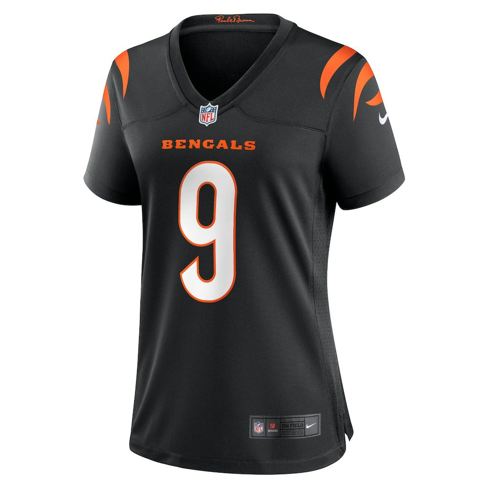Joe Burrow Cincinnati Bengals Women's Player Game Jersey Black | Nike for Sale