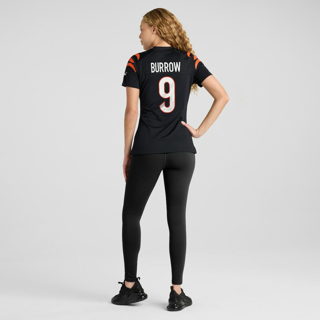 Joe Burrow Cincinnati Bengals Women's Player Game Jersey Black | Nike for Sale