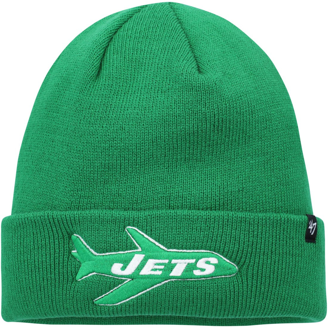 New York Jets '47 Cuffed Knit Hat Kelly Green | 47 brand