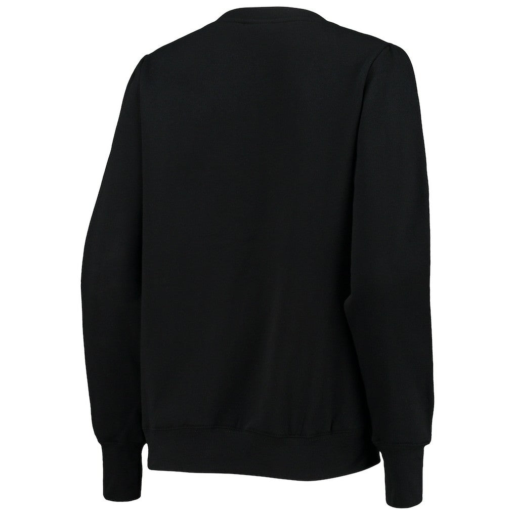 New Orleans Saints Cuce Women's Winners Square Neck Pullover Sweatshirt Black | NFL