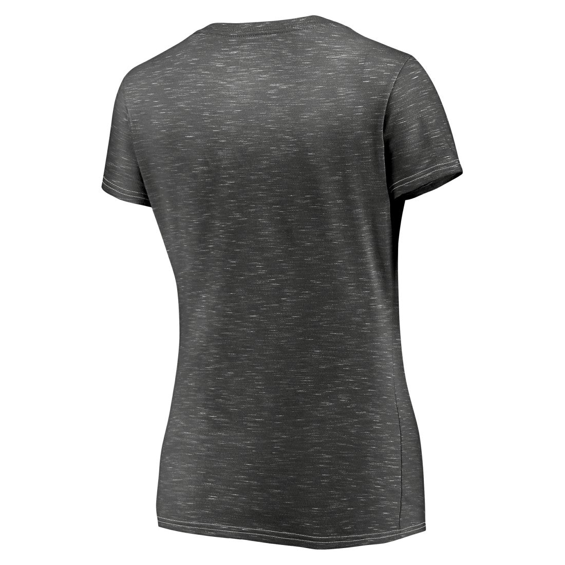 Tampa Bay Buccaneers Women's League Leader Space Dye V-Neck T-Shirt Charcoal | Fanatics