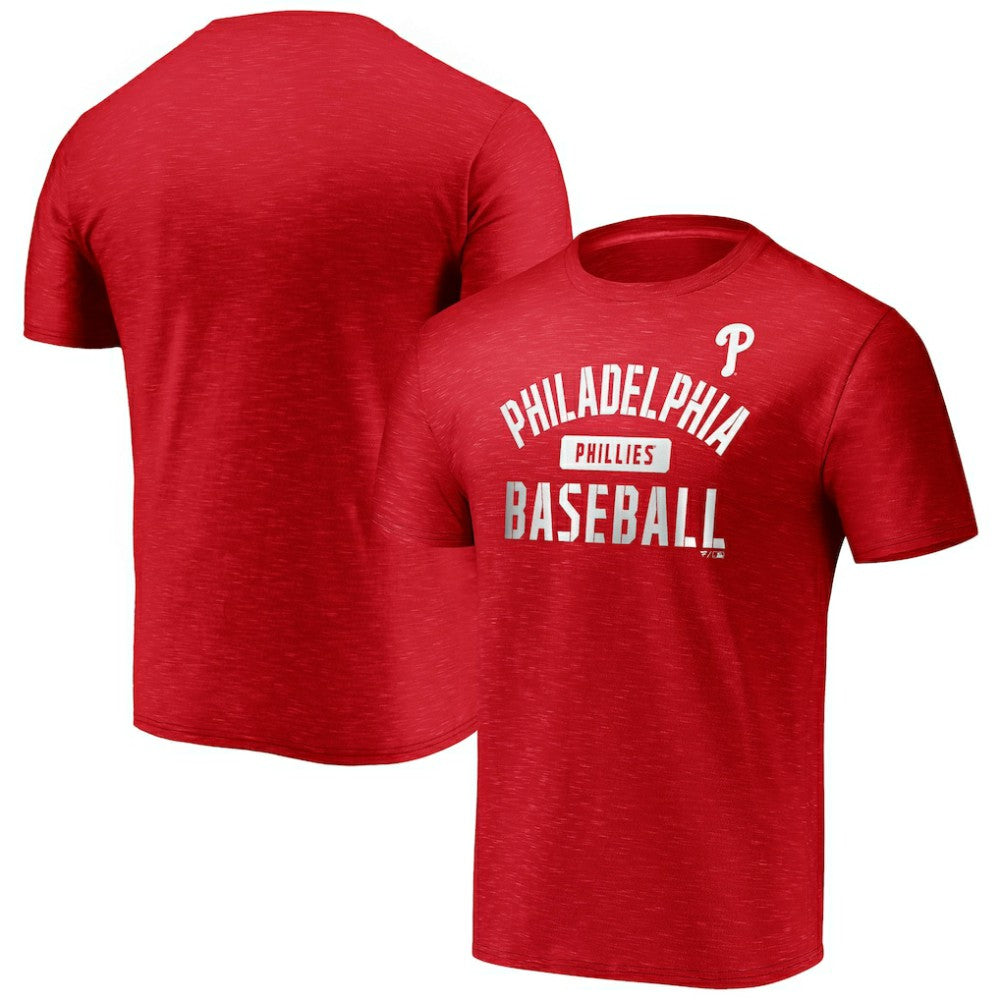 Philadelphia Phillies Fanatics Primary Pill Space Dye T-Shirt - MLB