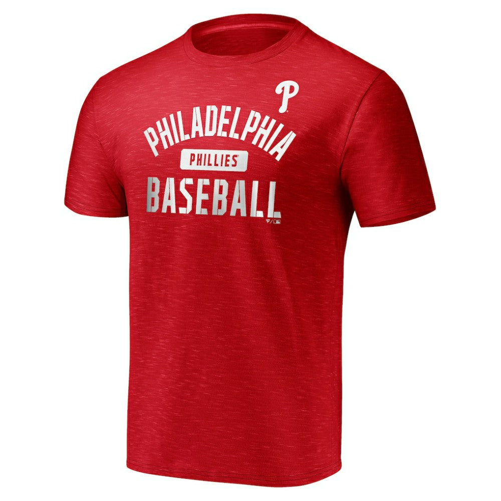 Philadelphia Phillies Fanatics Primary Pill Space Dye T-Shirt - MLB