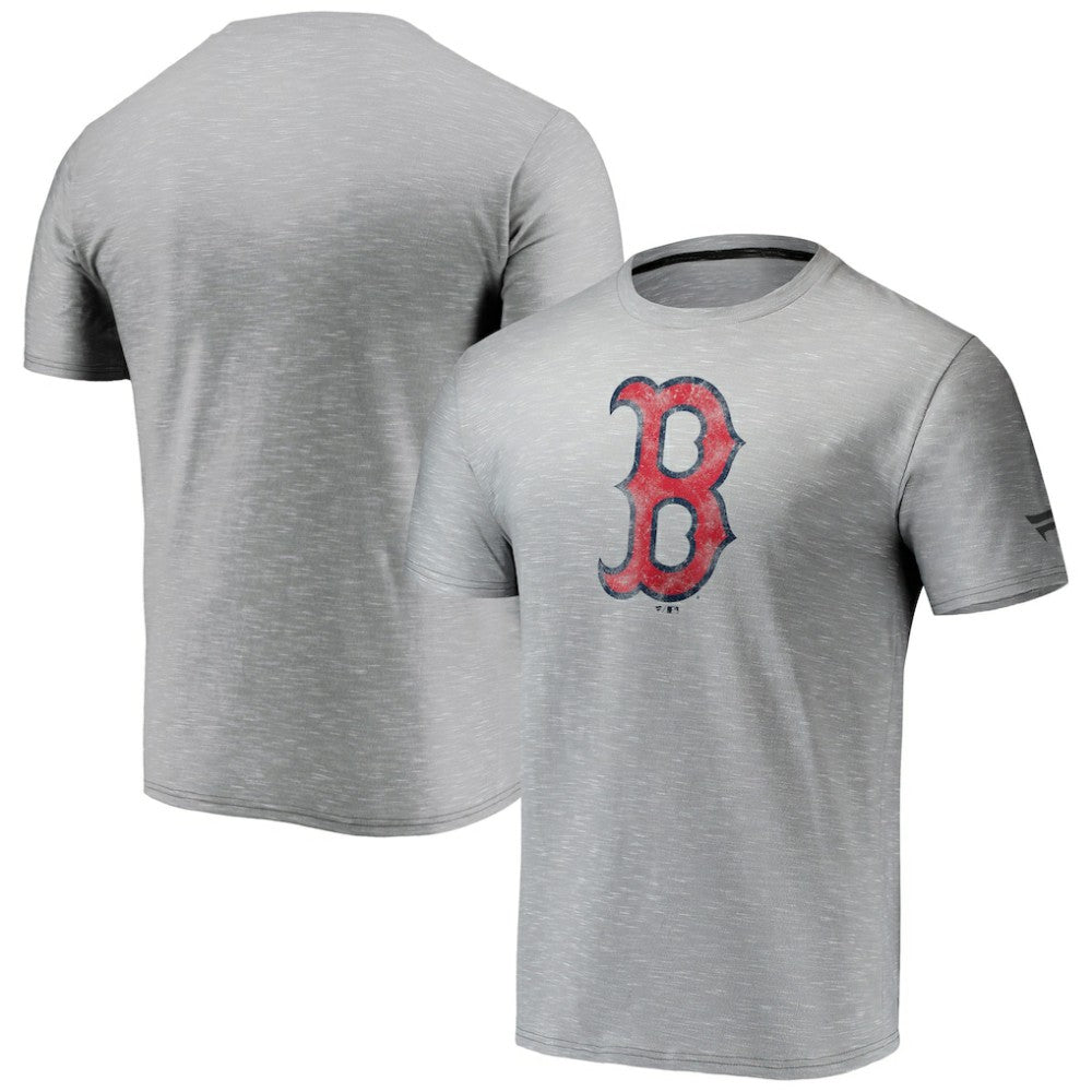 Boston Red Sox Fanatics Team Logo Space-Dye T-Shirt - MLB