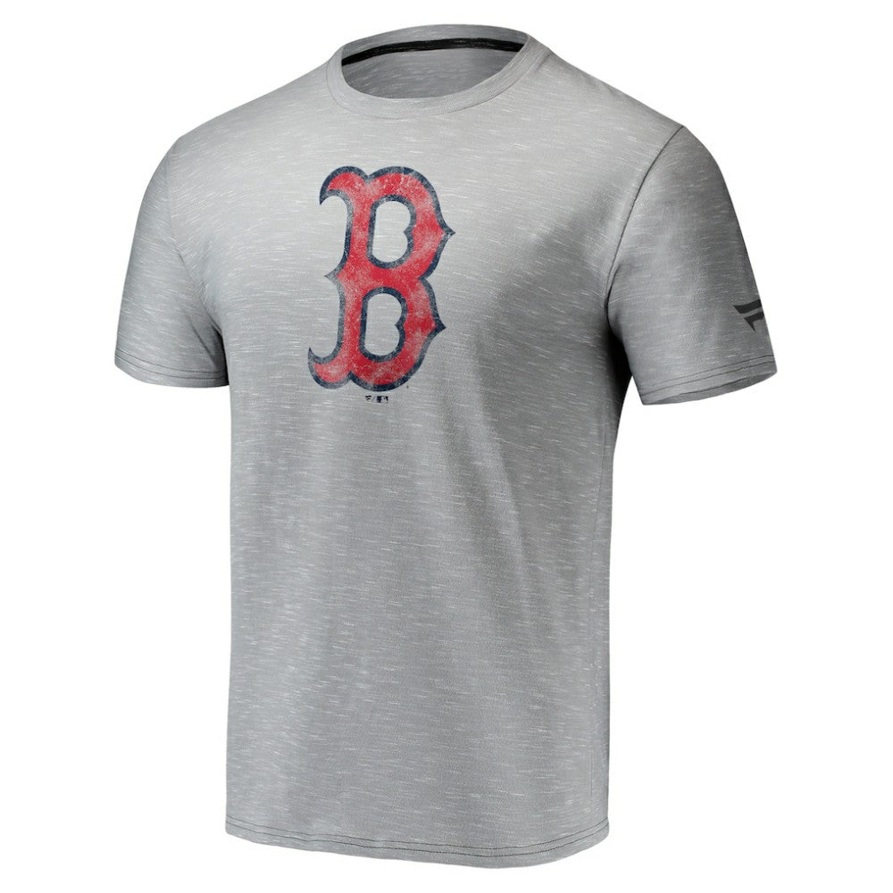 Boston Red Sox Fanatics Team Logo Space-Dye T-Shirt - MLB