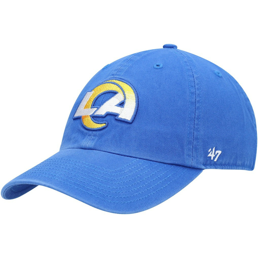 Los Angeles Rams '47 Clean Up Primary LA Adjustable Hat Royal | 47 brand