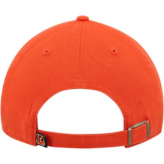 Cincinnati Bengals '47 Secondary Clean Up Adjustable Hat Orange | 47 brand