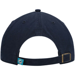 Miami Dolphins '47 Clean Up Alternate Adjustable Hat Navy | 47 brand
