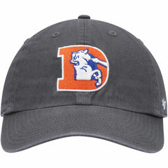 Denver Broncos '47 Clean Up Adjustable Hat Charcoal | 47 brand