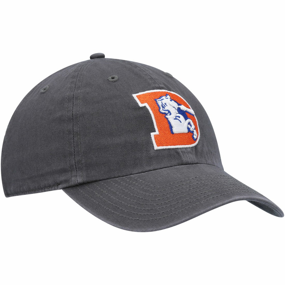 Denver Broncos '47 Clean Up Adjustable Hat Charcoal | 47 brand