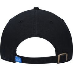 Detroit Lions '47 Clean Up Script Adjustable Hat Black | 47 brand