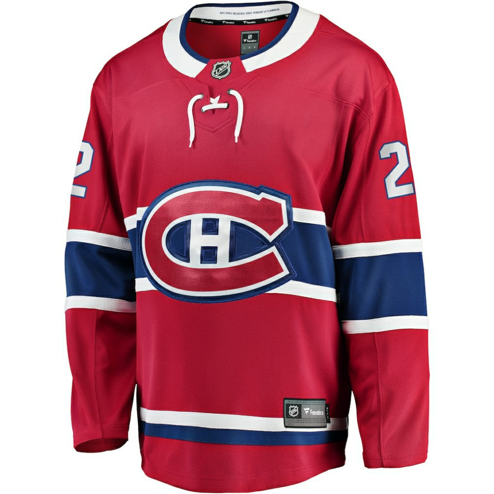 Cole Caufield Montreal Canadiens Fanatics Home Breakaway Replica Jersey - Red - NHL