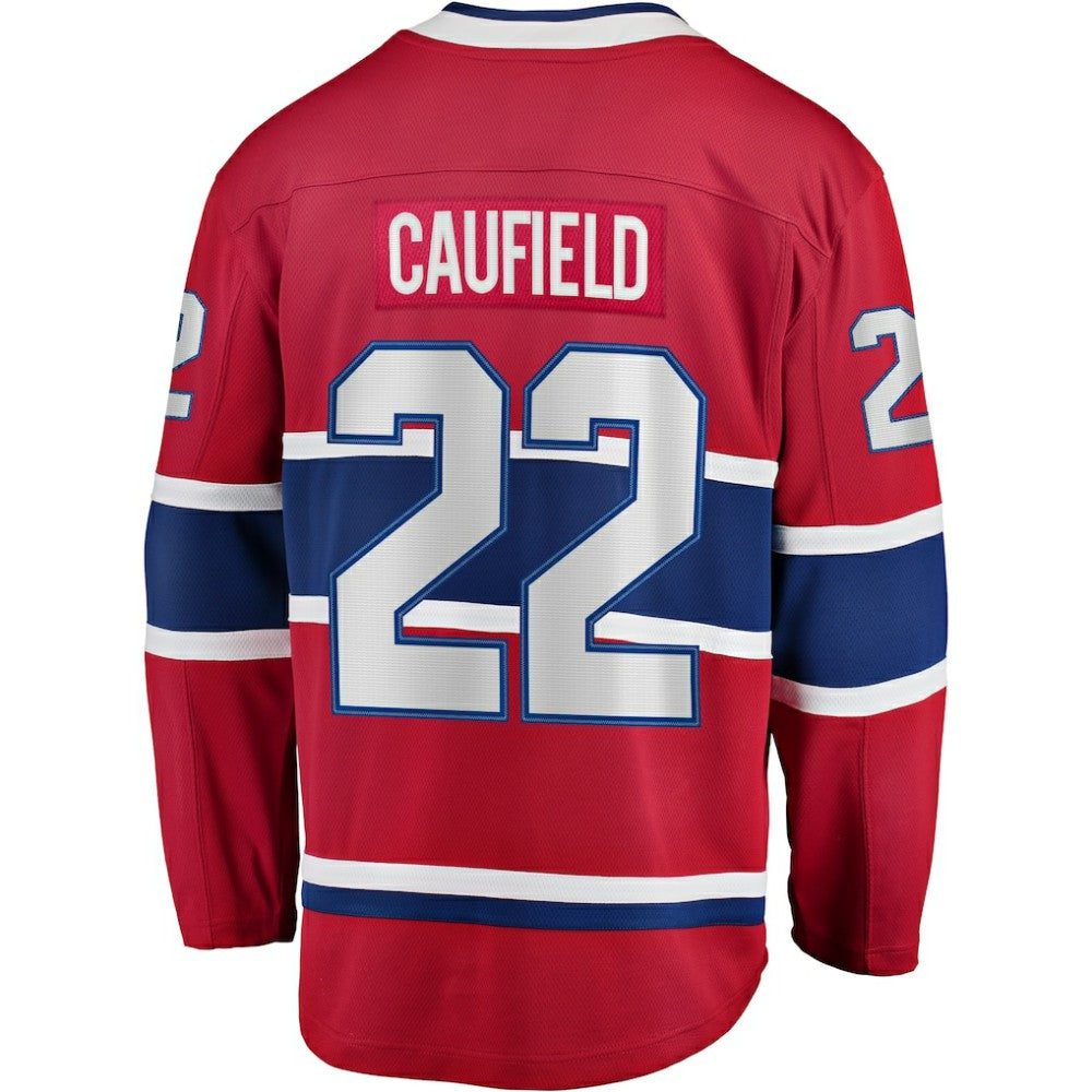 Cole Caufield Montreal Canadiens Fanatics Home Breakaway Replica Jersey - Red - NHL