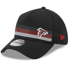 Atlanta Falcons New Era Flawless Stripe 39THIRTY Flex Hat Black | NFL