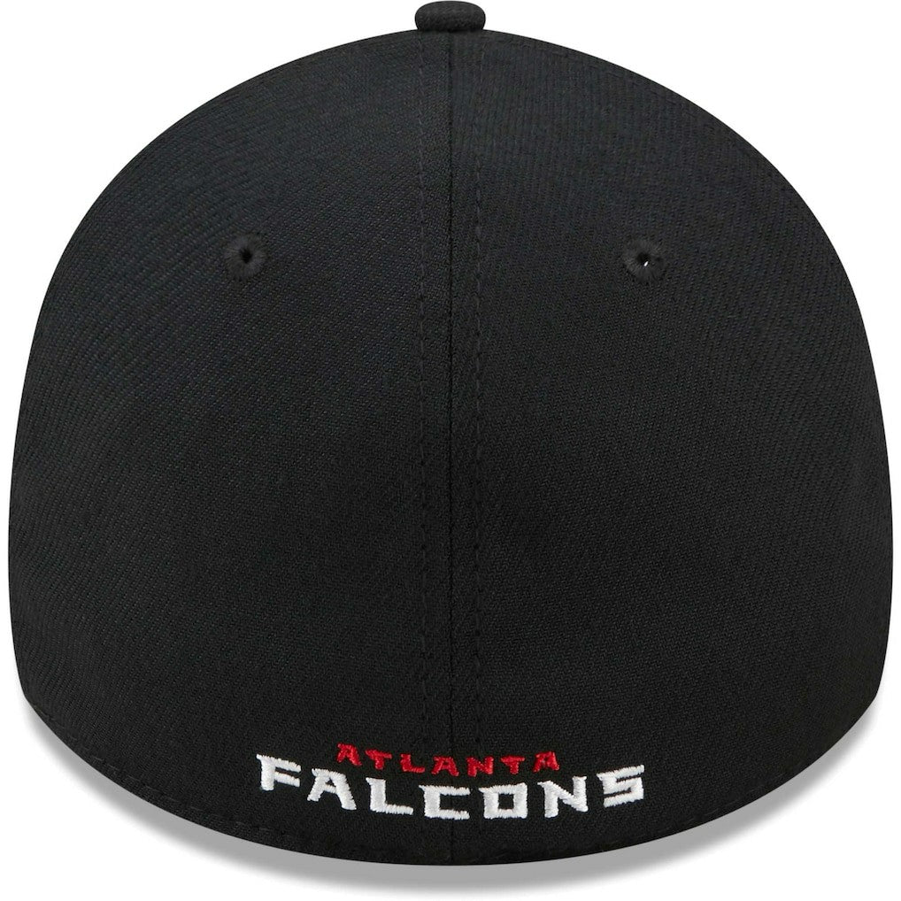 Atlanta Falcons New Era Flawless Stripe 39THIRTY Flex Hat Black | NFL