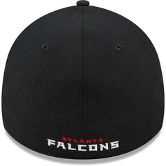 Atlanta Falcons New Era Flawless Stripe 39THIRTY Flex Hat Black | NFL