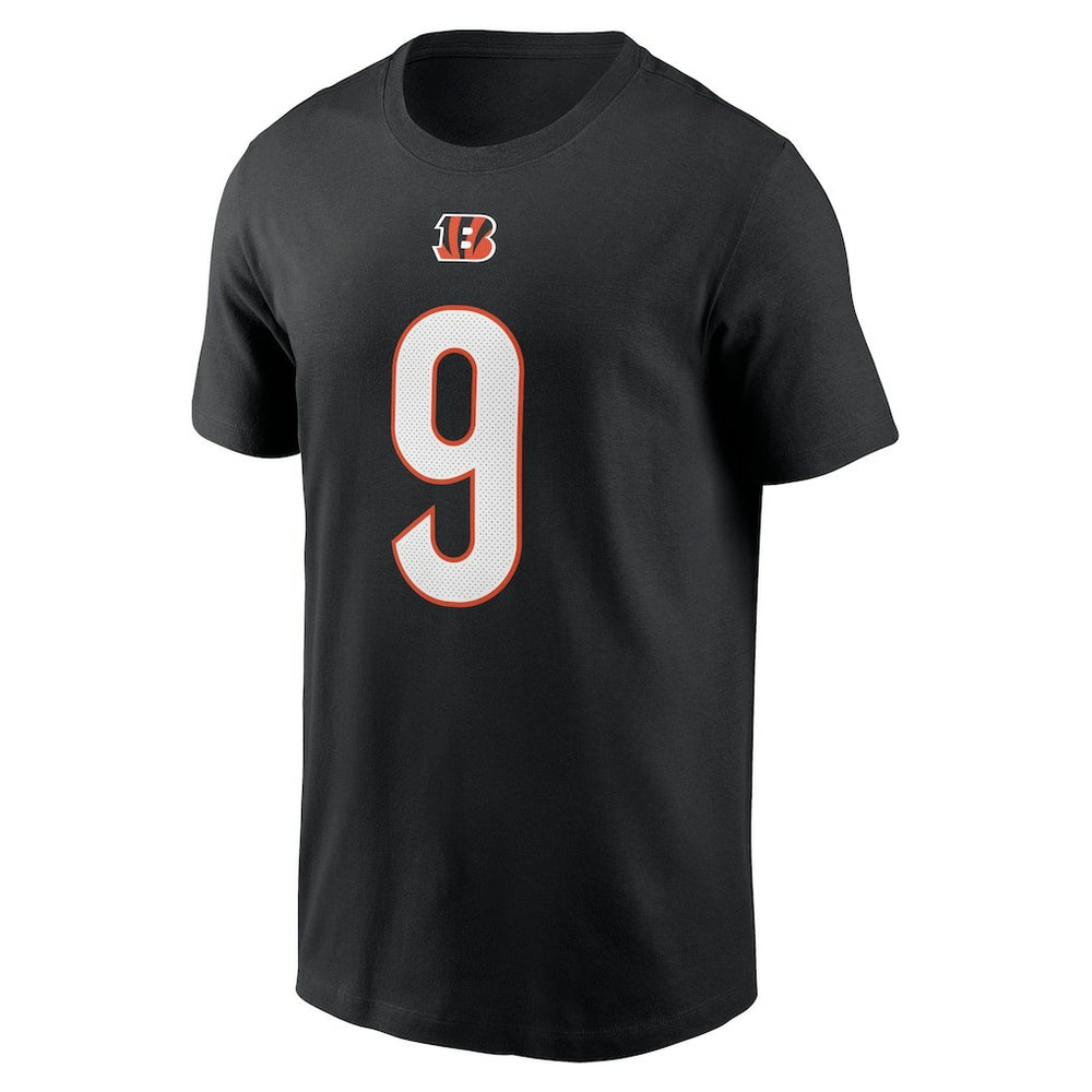Joe Burrow Cincinnati Bengals Player Name & Number T-Shirt Black | Nike for Sale