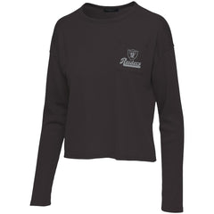 Las Vegas Raiders Junk Food Women's Pocket Thermal Long Sleeve T-Shirt Black | NFL