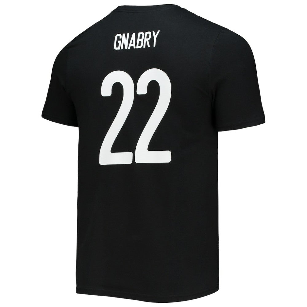 Serge Gnabry Bayern Munich Amplifier Name & Number T-Shirt Black | Adidas discount